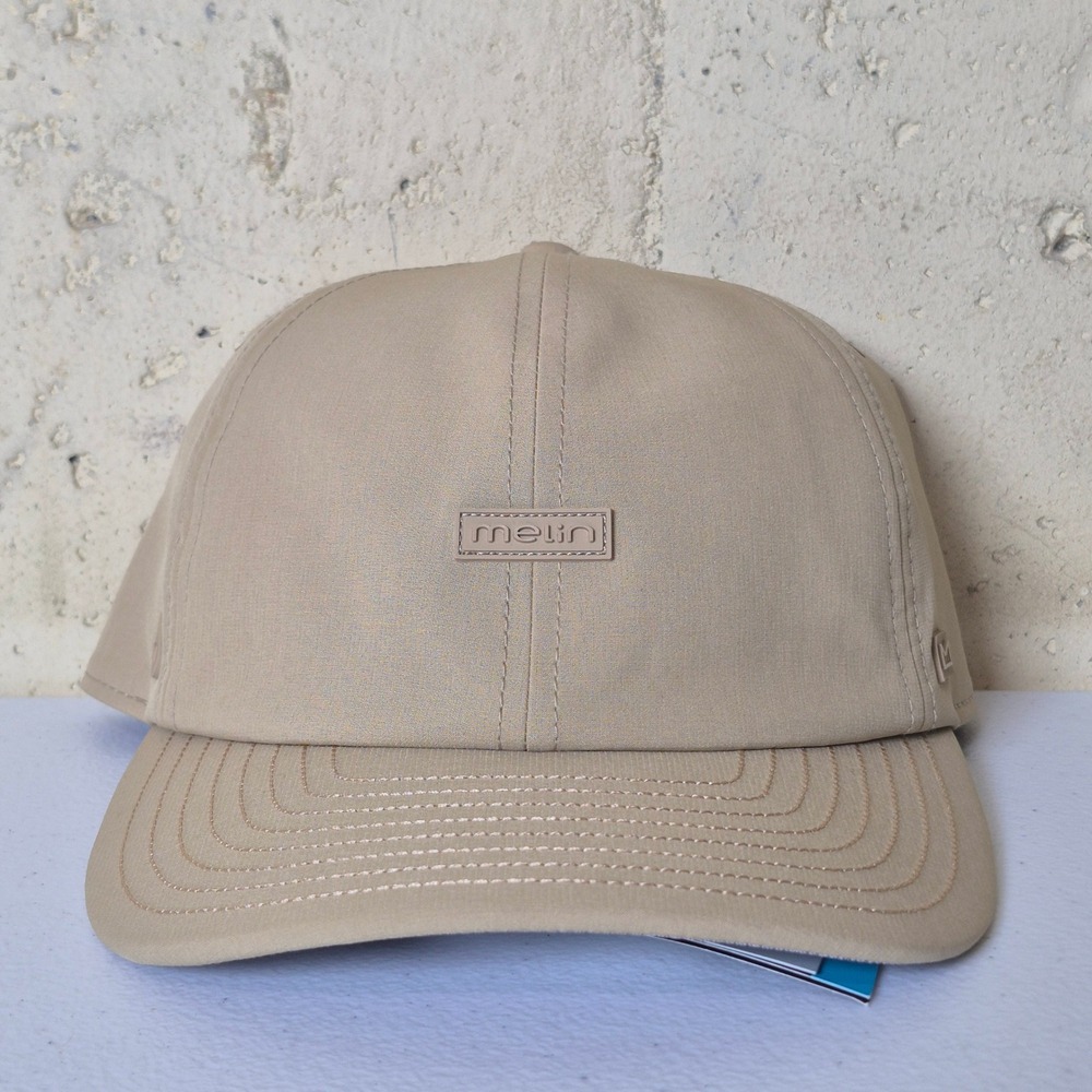 NWT Melin The Legend Hydro Hat Mens Classic Dark Khaki Adjustable